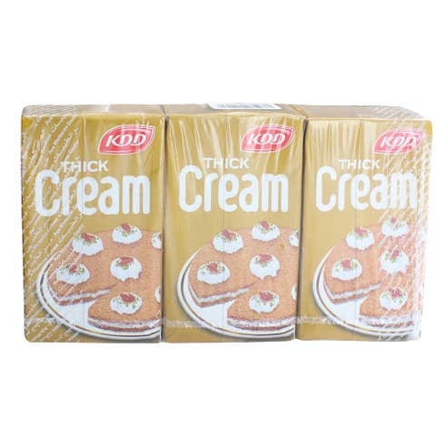 KDD Thick Cream 250ml [3 Pack] - Available at Alosra Online Supermarket