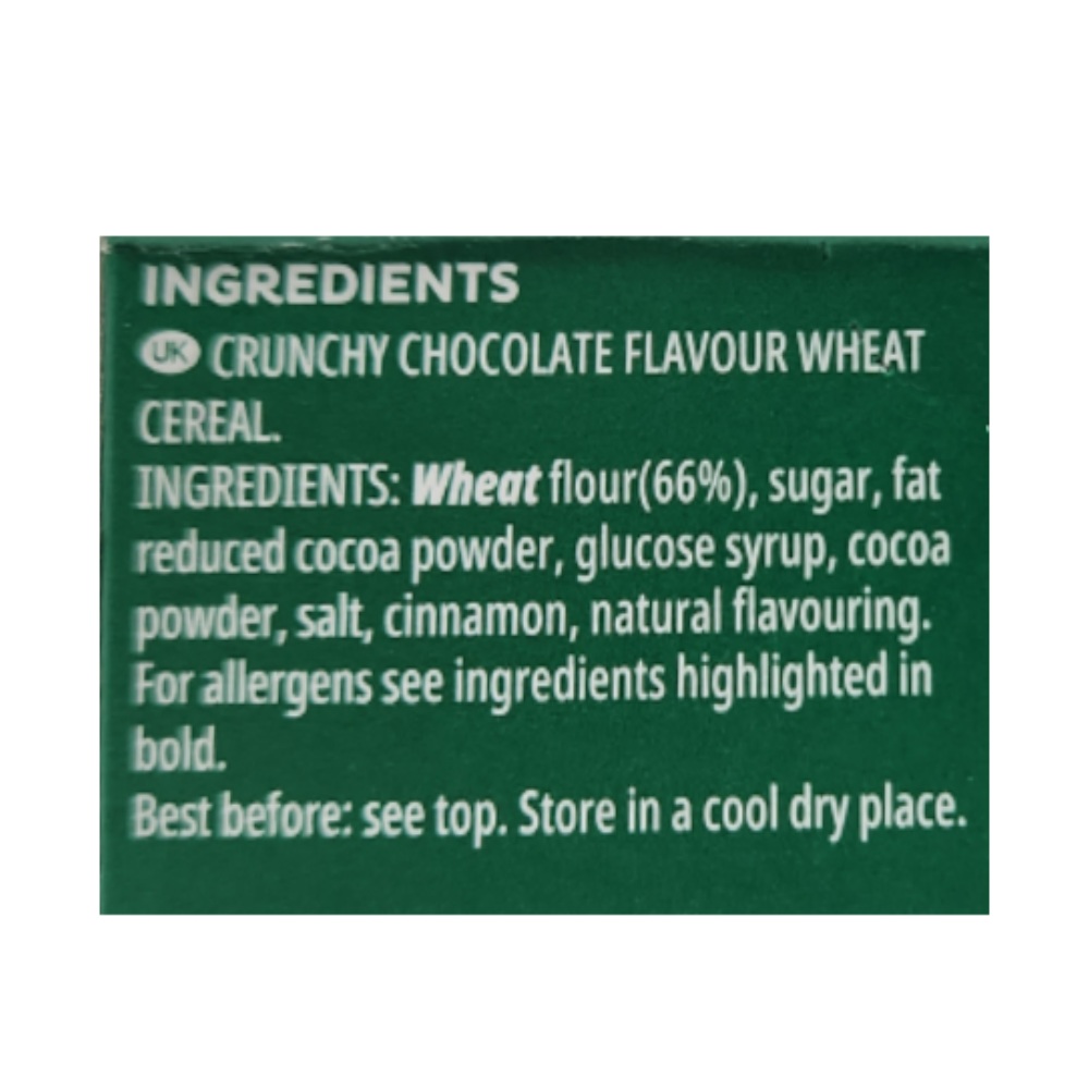 Kellogg's Chocos 45g back image