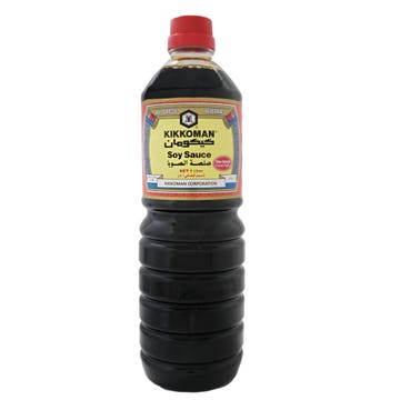 Kikkoman Soy Sauce 1L - Available at Alosra Online Supermarket