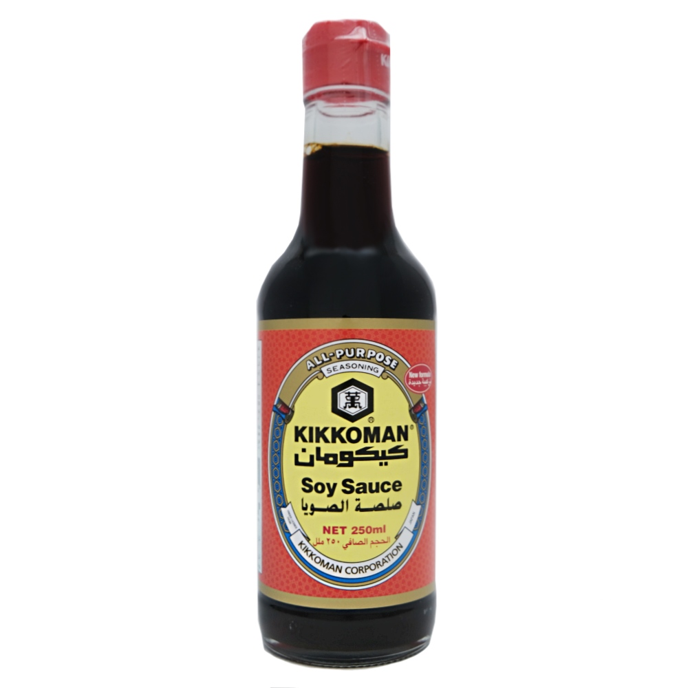 Kikkoman Soy Sauce 250ml - Available at Alosra Online Supermarket