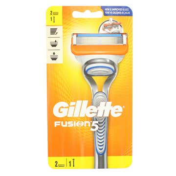 Gillette Fusion Men's Razor 2 Up - Available at Alosra Online Supermarket