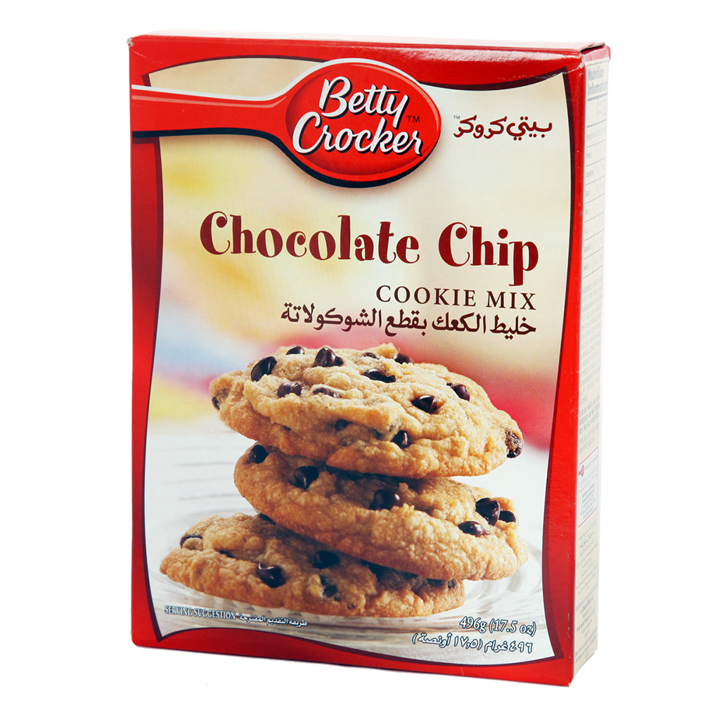 Betty Crocker Chocolate Chip Cookie Mix 496g