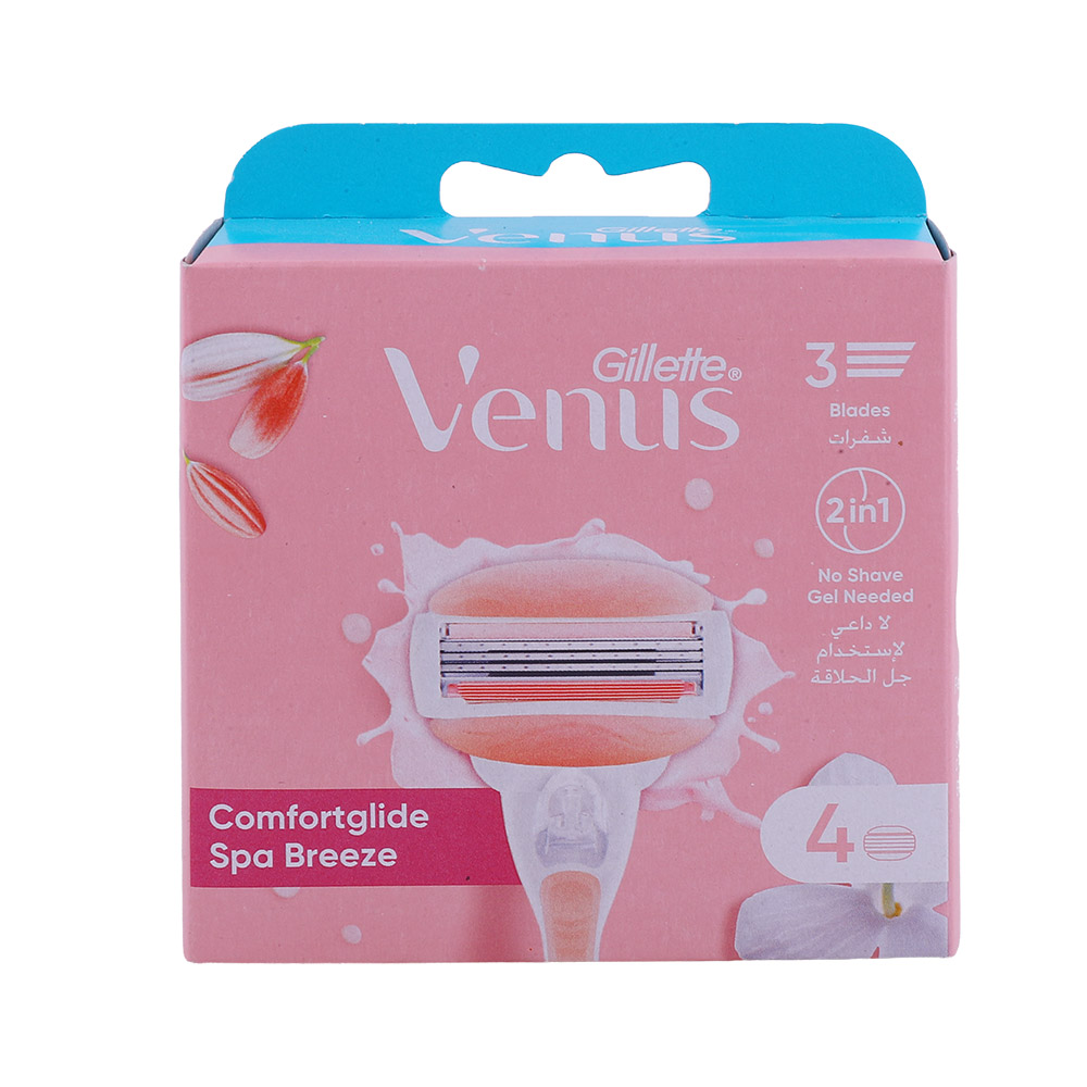 Gillette Venus Spa Breeze Blades - Available at Alosra Online Supermarket