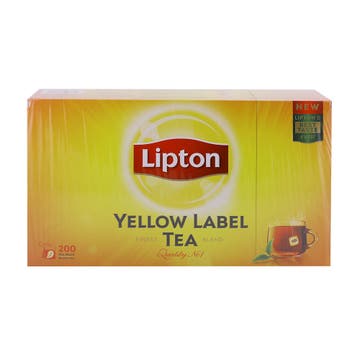 Lipton Yellow Label Tea Bags 200's - Available at Alosra Online Supermarket