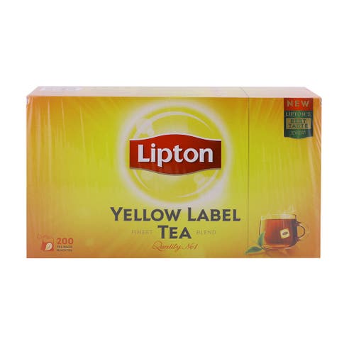 Lipton Yellow Label Tea Bags 200's - Available at Alosra Online Supermarket