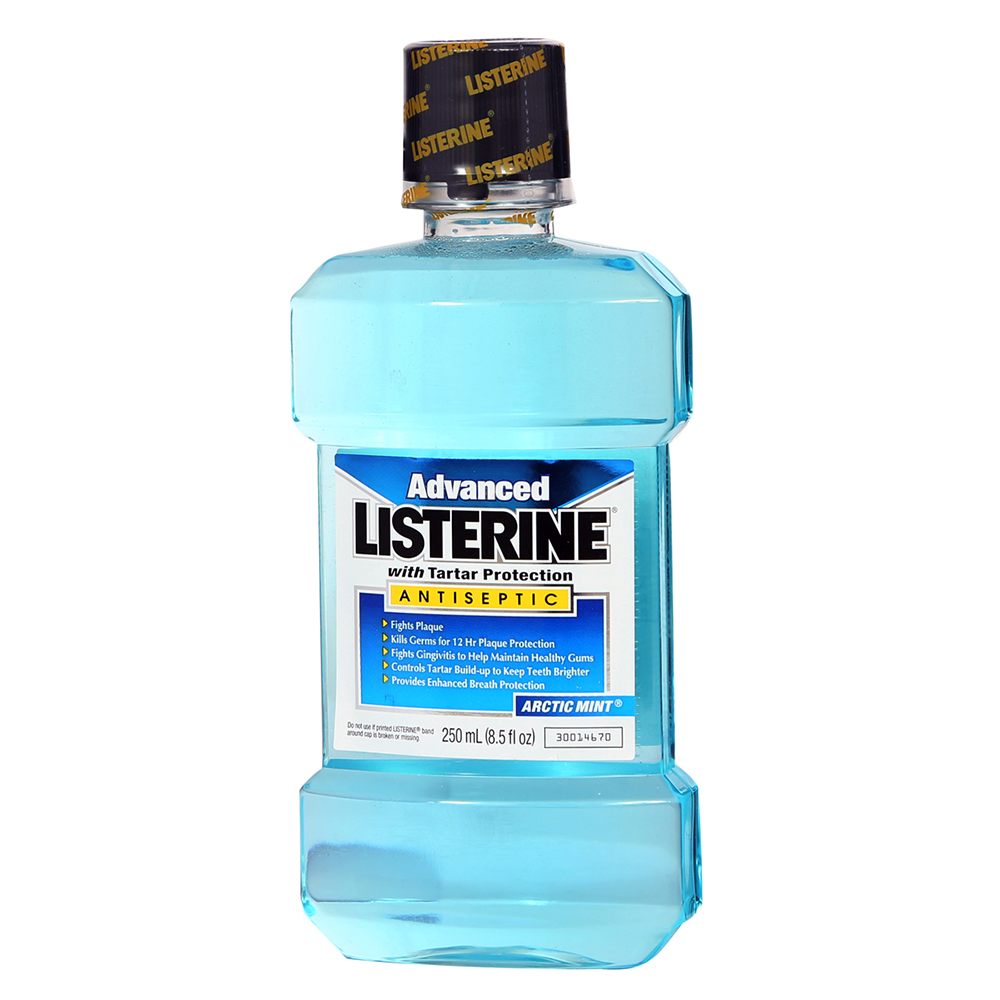 Listerine Advanced Antiseptic Mouthwash 250ml - Available at Alosra Online Supermarket