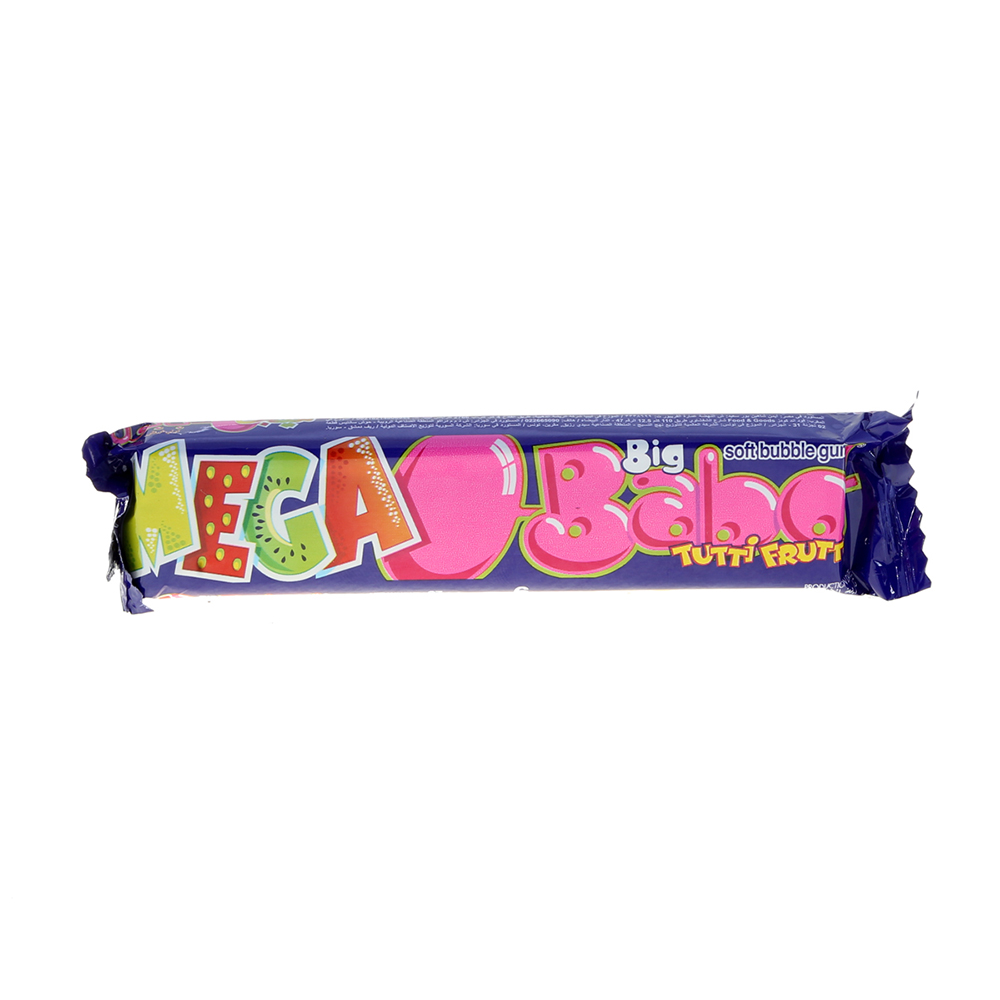 Big Babol Tutti Fruity Soft Bubble Gum 27.6g - Available at Alosra Online Supermarket