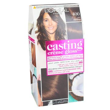 L'Oreal Casting Brown Hair Colour 400 - Available at Alosra Online Supermarket