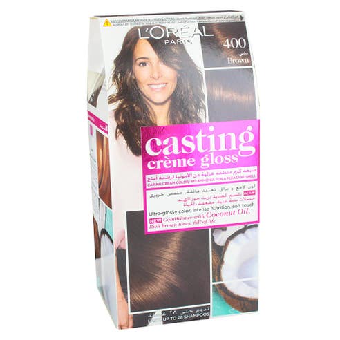 L'Oreal Casting Brown Hair Colour 400 - Available at Alosra Online Supermarket