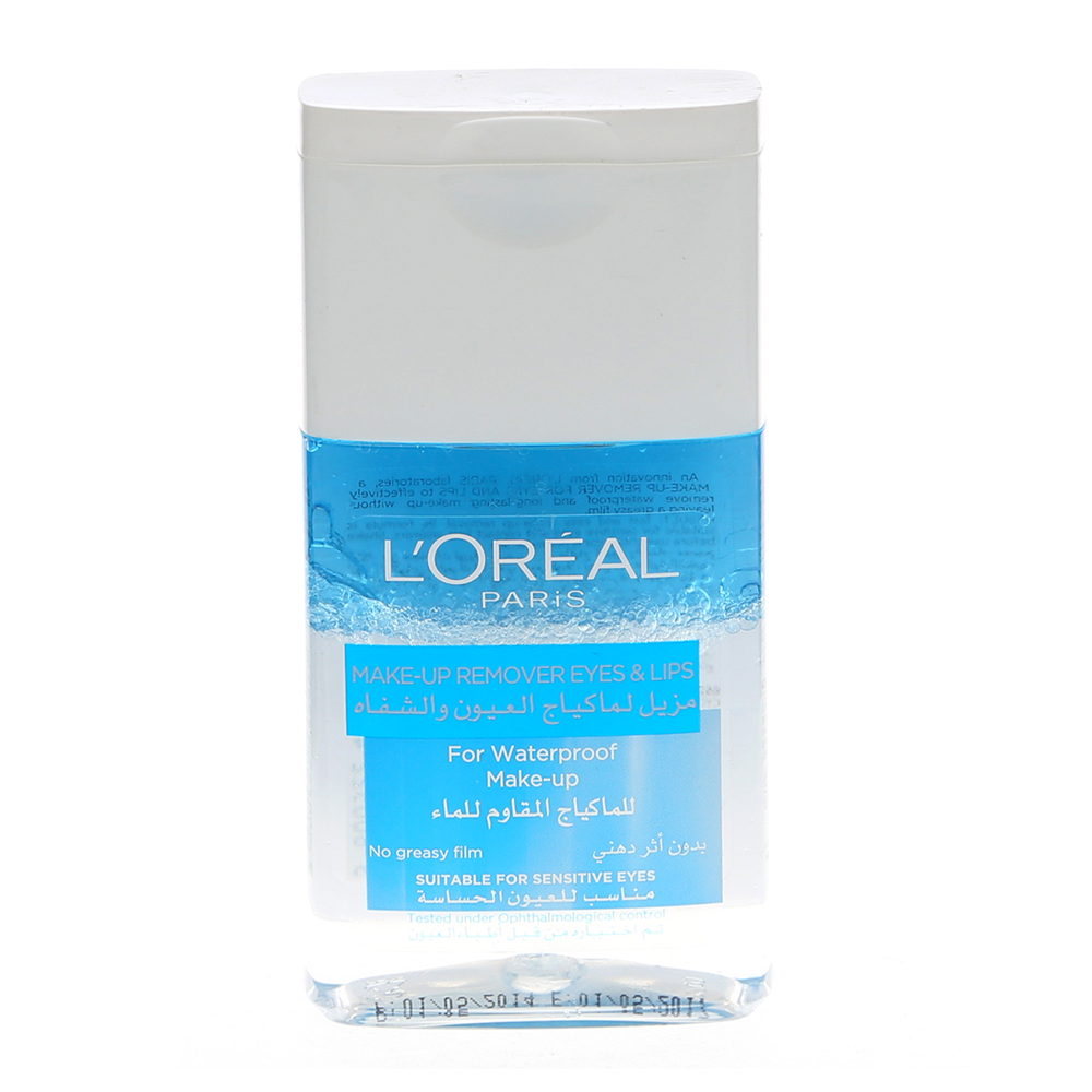 L'Oreal Eyes & Lips Waterproof Makeup Remover - Available at Alosra Online Supermarket
