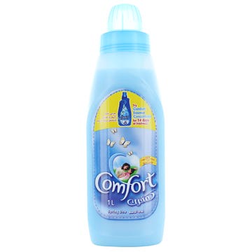 Comfort Spring Dew Fabric Softener Blue 1L - Available at Alosra Online Supermarket