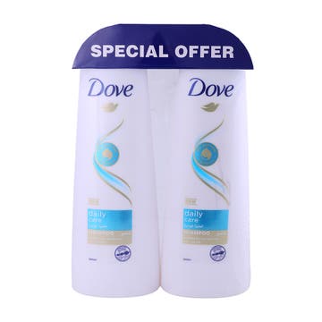 Dove Daily Care Shampoo 2x400ml [Special Offer] 