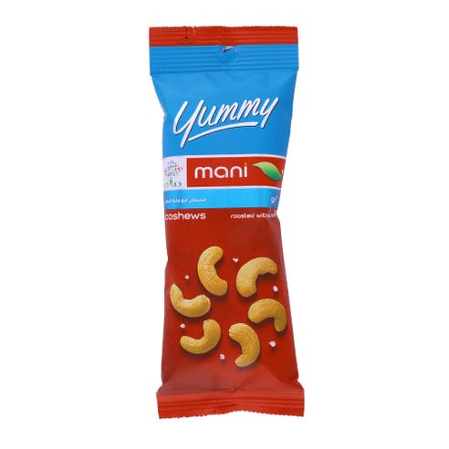 Mani Roasted Cashew With Sea Salt 40g - Available at Alosra Online Supermarket