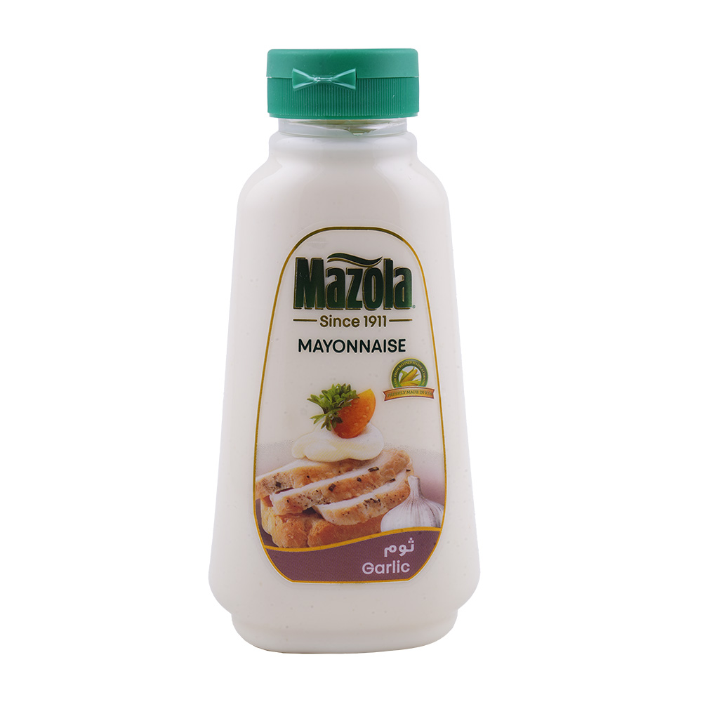 Mazola Garlic Mayonnaise 340g - Available at Alosra Online Supermarket
