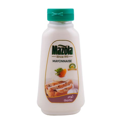 Mazola Garlic Mayonnaise 340g - Available at Alosra Online Supermarket