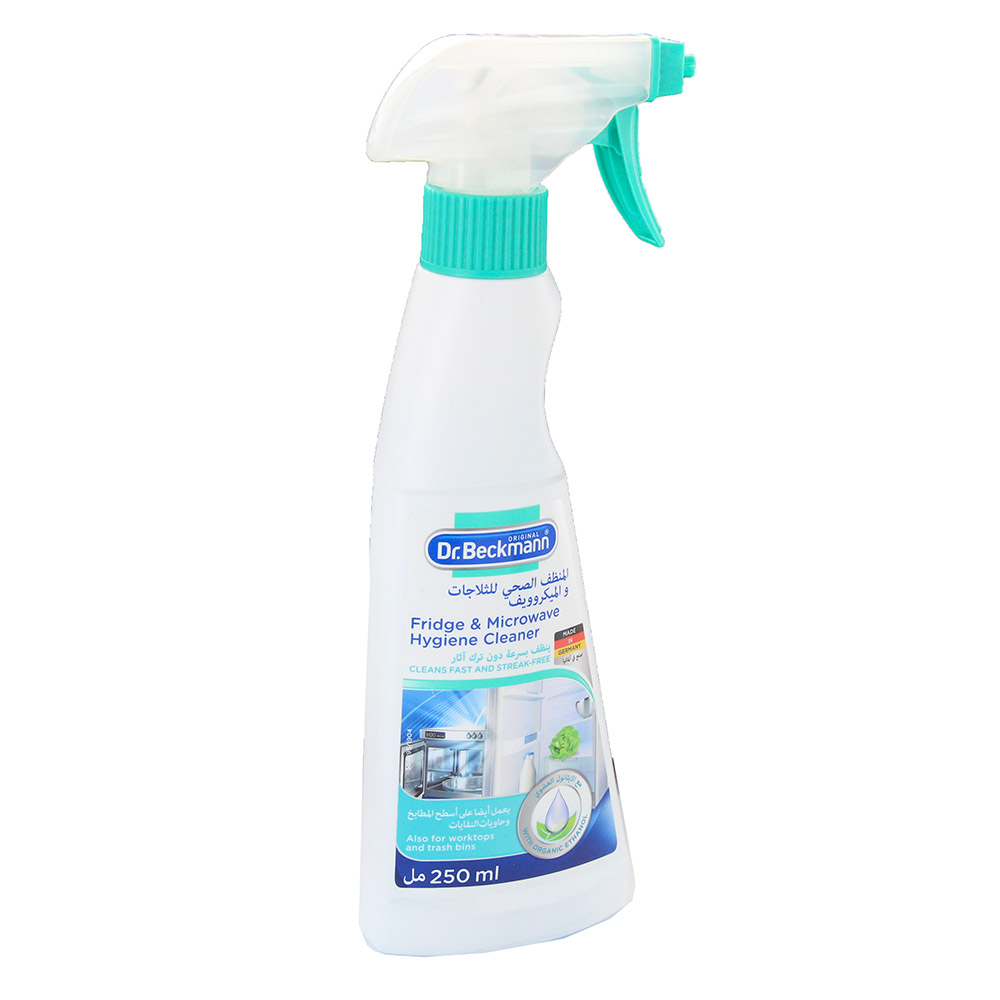 Dr Beckmann Liquid Fridge & Microwave Hygiene Cleaner 250ml - Available at Alosra Online Supermarket