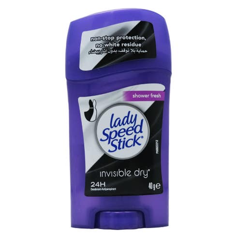 Lady Speed Stick Invisible Dry Shower Fresh Deodorant Stick 40g 