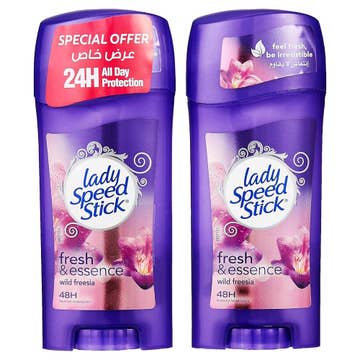 Lady Speed Stick Wild Freesia Deodorant Stick 2x65g [Special Offer] 