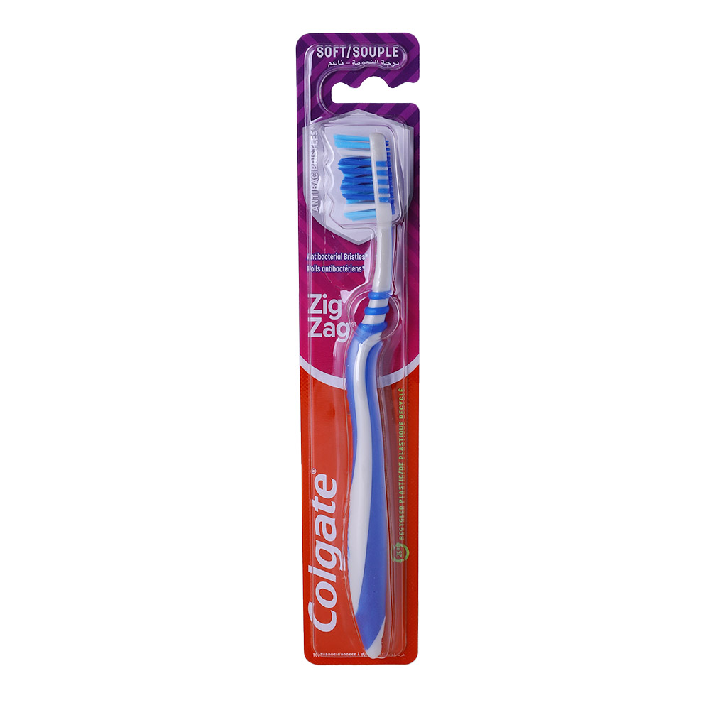 Colgate Zigzag Flexible Soft Toothbrush - Available at Alosra Online Supermarket