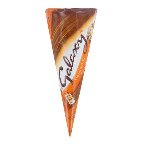 Galaxy Hazelnut & Chocolate Ice Cream Cone 73g - Available at Alosra Online Supermarket