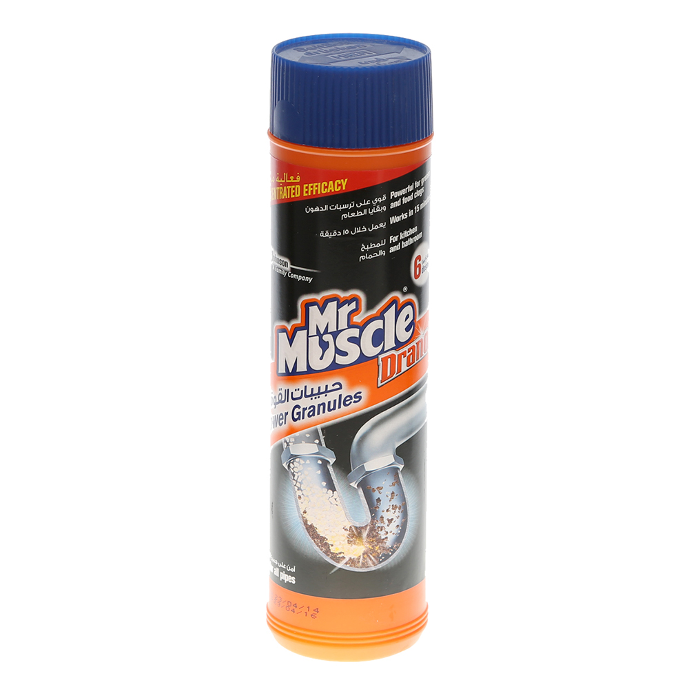 Mr Muscle Drano Crystal Power Granules 18oz - Available at Alosra Online Supermarket