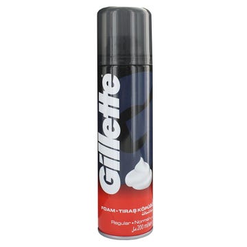 Gillette Regular Shaving Foam 200ml - Available at Alosra Online Supermarket