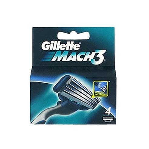 Gillette Mach 3 Shaving Blade 8's - Available at Alosra Online Supermarket