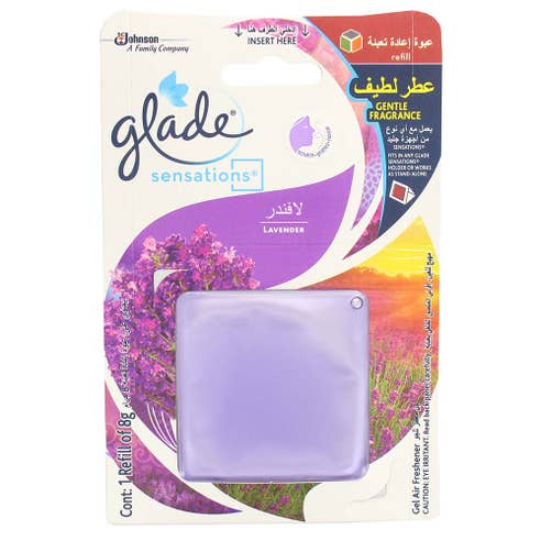 Glade Sensations Lavender Refill 8g - Available at Alosra Online Supermarket