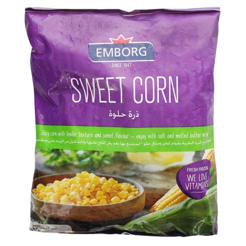 Emborg Sweet Corn 450g- Available at Alosra Online Supermarket