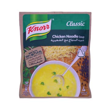 Knorr Chicken Noodle Soup 60g - Available at Alosra Online Supermarket