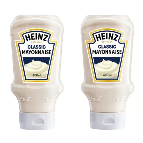 Heinz Classic Mayonnaise 2x400ml [Special Offer] - Available at Alosra Online Supermarket