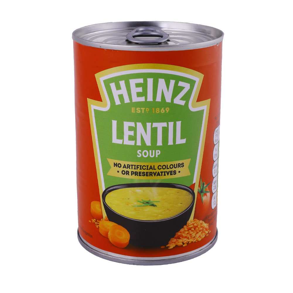 Heinz Whole Soup Lentil 400g 