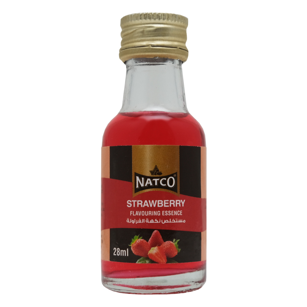 Natco Strawberry Flavouring Essence 28ml - Available at Alosra Online Supermarket