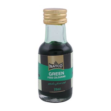 Natco Food Colouring Green 28ml - Available at Alosra Online Supermarket