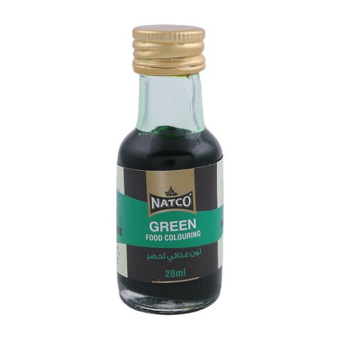 Natco Food Colouring Green 28ml - Available at Alosra Online Supermarket