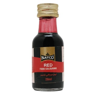 Natco Red Food Colouring 28ml - Available at Alosra Online Supermarket