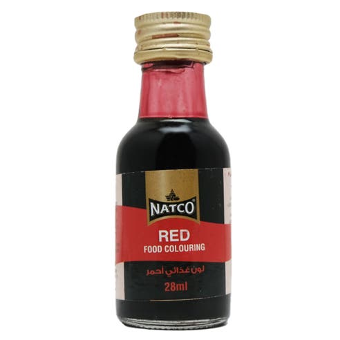 Natco Red Food Colouring 28ml - Available at Alosra Online Supermarket