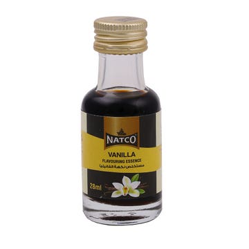 Natco Vanilla Flavouring Essence 28ml - Available at Alosra Online Supermarket