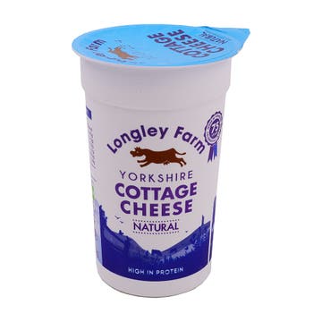 Longley Farm Natural Cottage Cheese 250g - Available at Alosra Online Supermarket