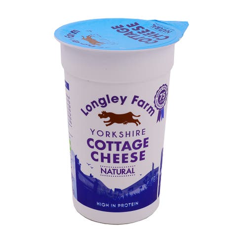 Longley Farm Natural Cottage Cheese 250g - Available at Alosra Online Supermarket