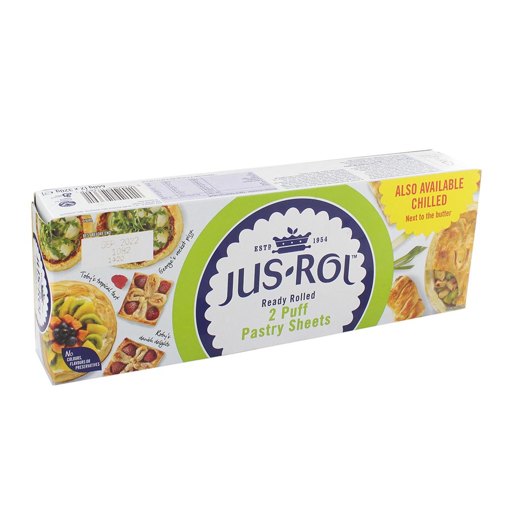 Jus-Rol Puff Pastry Sheets 640g - Available at Alosra Online Supermarket