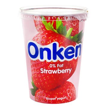 Onken Strawberry Wholegrain Biopot Yogurt 450g - Available at Alosra Online Supermarket