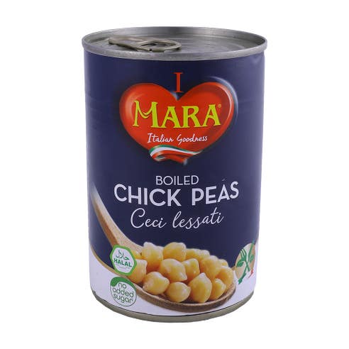 Mara Boiled Chick Peas 400g - Available at Alosra Online Supermarket