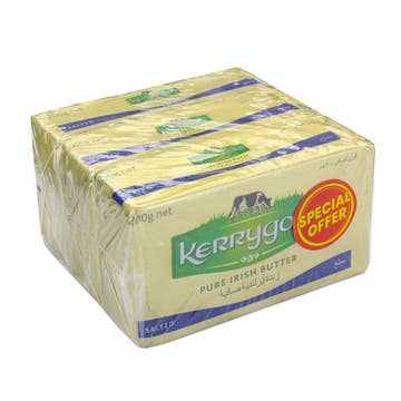 Kerrygold Salted Irish Butter 3x200g [Special Price] - Available at Alosra Online Supermarket