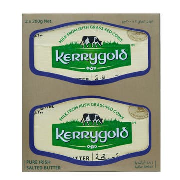 Kerrygold Salted Irish Butter 400g - Available at Alosra Online Supermarket