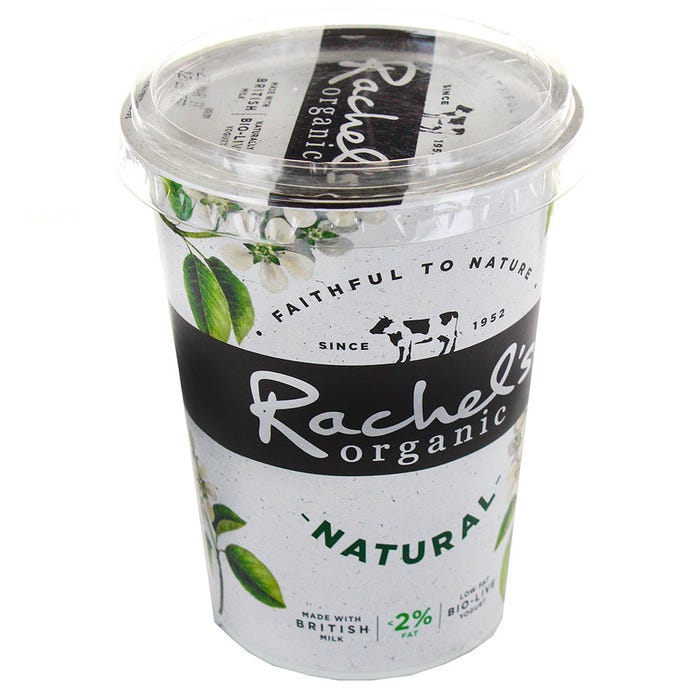 Rachel's Organic Low Fat Natural Yogurt 450g - Available at Alosra Online Supermarket