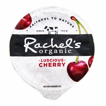 Rachel's Organic Forbidden Fruits Cherry Yogurt 150g - Available at Alosra Online Supermarket