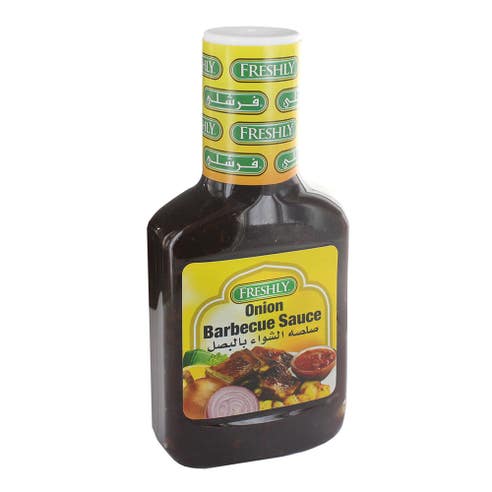 Freshly Onion Barbecue Sauce 18oz - Available at Alosra Online Supermarket