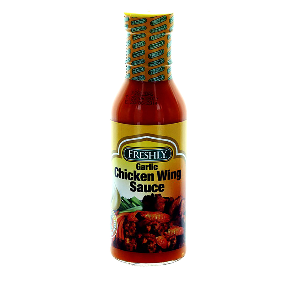 Freshly Garlic Chicken Wing Sauce 12oz - Available at Alosra Online Supermarket