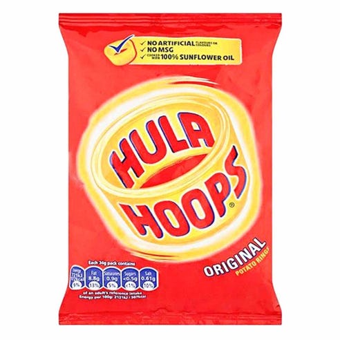 Hula Hoops Original 34g - Available at Alosra Online Supermarket
